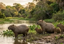 Maior roedor do mundo habita os rios do Brasil e passa minutos submerso mantendo apenas narinas fora da água