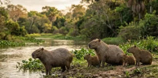 Maior roedor do mundo habita os rios do Brasil e passa minutos submerso mantendo apenas narinas fora da água