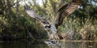 Como a águia-pescadora e os peixes das bacias hidrográficas brasileiras protagonizam o mais impressionante espetáculo da caça aquática