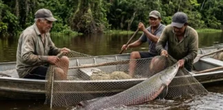 Como o manejo sustentável do pirarucu e o empoderamento comunitário salvaram o maior peixe de escamas do planeta