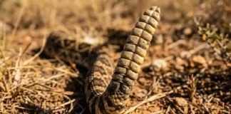 Como a cobra cascavel e a vegetação seca do Cerrado utilizam o guizo para sinalizar perigo e evitar confrontos
