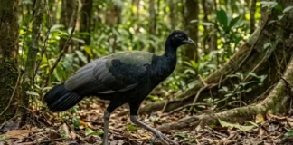 Ave sentinela da Amazônia emite grito de alerta e faz outros animais fugirem de predadores no chão