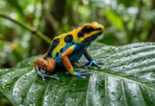 Como a pele venenosa de pequenos sapos da Amazônia guarda o segredo para analgésicos extremamente potentes