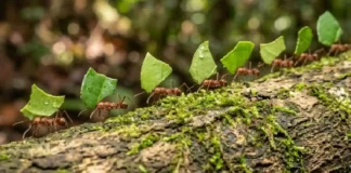 A incrível simbiose na Amazônia onde formigas-cortadeiras operam como agricultoras de um fungo que alimenta milhões de indivíduos