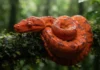 Como a fascinante cobra papagaio transforma completamente sua coloração corporal ao longo da vida na floresta amazônica