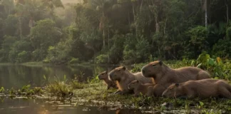Como a complexa comunicação vocal das capivaras na Amazônia garante a união e a sobrevivência de grupos sociais estruturados