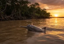 Como a pequenina toninha enfrenta grandes ameaças de sobrevivência nas águas costeiras e estuários da região amazônica