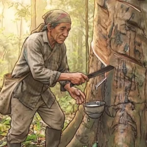Como a histórica seringueira nativa e as comunidades tradicionais sustentam a moderna bioeconomia na floresta amazônica