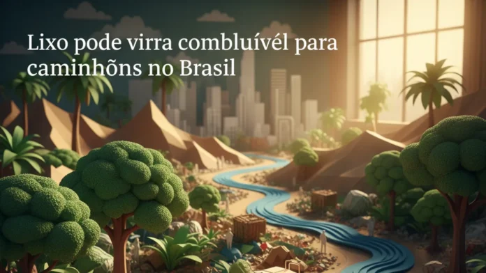 Lixo pode virar combustível para caminhões no Brasil Lixo pode virar combustível para caminhões no Brasil