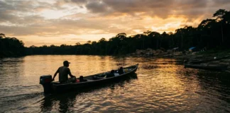 Mineração ilegal avança na Amazônia Equatoriana e cerca guardaparques Mineração ilegal avança na Amazônia Equatoriana e cerca guardaparques