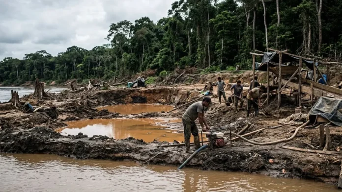 Devastação na Amazônia: A Guerra do Brasil Contra o Garimpo Ilegal Devastação na Amazônia: A Guerra do Brasil Contra o Garimpo Ilegal