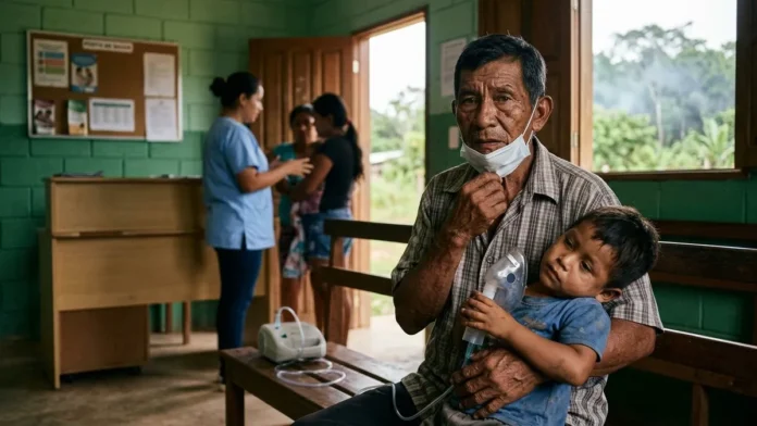 Desmatamento na Amazônia altera chuvas e eleva doenças respiratórias Desmatamento na Amazônia altera chuvas e eleva doenças respiratórias