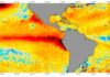 El Niño atinge força recorde em julho e ameaça evento histórico El Niño atinge força recorde em julho e ameaça evento histórico