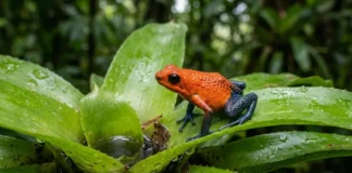 Rã pimenta extrai alcaloides da dieta de ácaros e transfere toxinas para girinos por ovos nas bromélias Rã pimenta extrai alcaloides da dieta de ácaros e transfere toxinas para girinos por ovos nas bromélias