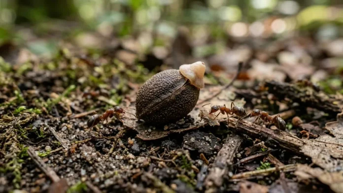 Bicho-pau deposita ovos com estrutura idêntica a sementes para atrair formigas e proteger filhotes contra vespas Bicho-pau deposita ovos com estrutura idêntica a sementes para atrair formigas e proteger filhotes contra vespas