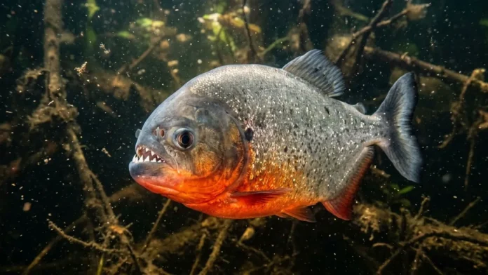 Piranha vermelha utiliza quimiorrecepção para detectar sangue diluído e recrutar cardume em alimentação cooperativa no rio Piranha vermelha utiliza quimiorrecepção para detectar sangue diluído e recrutar cardume em alimentação cooperativa no rio