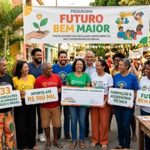 Edital Futuro Bem Maior oferece até R$ 100 mil para 33 organizações Edital Futuro Bem Maior oferece até R$ 100 mil para 33 organizações