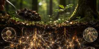 “Os fungos são como a internet da floresta”: uma colher de terra pode esconder quilômetros de conexões