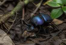 O que acontece com uma carcaça na floresta? Um besouro pode decidir o destino antes de qualquer outro animal