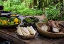 Eu acompanhei uma refeição Huni Kuin e descobri que cada ingrediente revela um pedaço do território