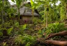 O jardim indígena não é uma coleção de plantas: ele funciona como uma escola de autonomia dentro da floresta