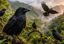 Cinco aves entraram em uma floresta após 22 anos, mas havia um perigo que elas não sabiam reconhecer