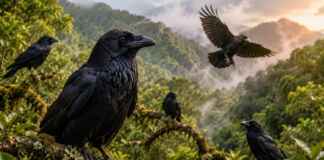 Cinco aves entraram em uma floresta após 22 anos, mas havia um perigo que elas não sabiam reconhecer