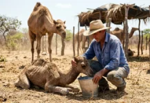 Nem os Camelos estão aguentando a temperatura, calor extremo mata oito filhotes em apenas um mês Nem os Camelos estão aguentando a temperatura, calor extremo mata oito filhotes em apenas um mês