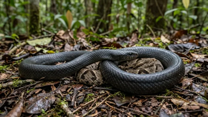 Mucurana resiste ao veneno da jararaca, usa dente posterior sulcado e mata serpentes por constrição Mucurana resiste ao veneno da jararaca, usa dente posterior sulcado e mata serpentes por constrição