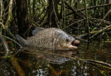 Pirapitinga usa dentes fortes para triturar sementes e dispersa as que escapam intactas na floresta alagada Pirapitinga usa dentes fortes para triturar sementes e dispersa as que escapam intactas na floresta alagada