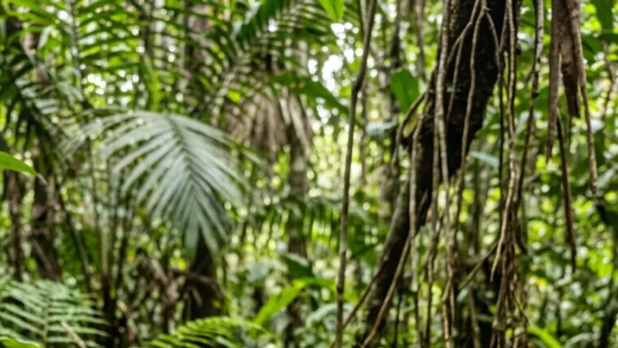Aperema vive longe da água e usa casco achatado para atravessar o folhiço da mata úmida
