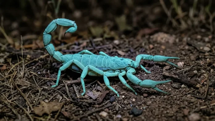 Escorpião brilha sob luz ultravioleta, carrega filhotes no dorso e mantém em aberto três hipóteses para a fluorescência Escorpião brilha sob luz ultravioleta, carrega filhotes no dorso e mantém em aberto três hipóteses para a fluorescência