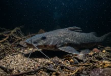 Mandi trava um espinho da nadadeira no predador e prolonga a dor após a soltura com uma glândula de veneno associada Mandi trava um espinho da nadadeira no predador e prolonga a dor após a soltura com uma glândula de veneno associada