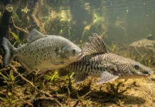 Pirambeba corta parte da nadadeira de outro peixe, retira escamas e deixa a presa viva para se recuperar Pirambeba corta parte da nadadeira de outro peixe, retira escamas e deixa a presa viva para se recuperar