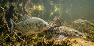 Pirambeba corta parte da nadadeira de outro peixe, retira escamas e deixa a presa viva para se recuperar Pirambeba corta parte da nadadeira de outro peixe, retira escamas e deixa a presa viva para se recuperar
