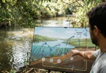 Rios de floresta removem até 95% do nitrogênio no inverno, mas a estação muda quem controla o processo Rios de floresta removem até 95% do nitrogênio no inverno, mas a estação muda quem controla o processo