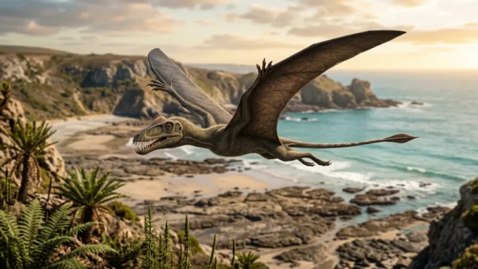 Pterossauros podem ter surgido com voo funcional há 220 milhões de anos, enquanto ancestrais das aves modernas evoluíram voo de forma gradual