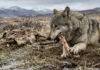 Lobos-cinzentos passam a roer mais ossos em períodos quentes, e o desgaste dos dentes registra a mudança na dieta Lobos-cinzentos passam a roer mais ossos em períodos quentes, e o desgaste dos dentes registra a mudança na dieta