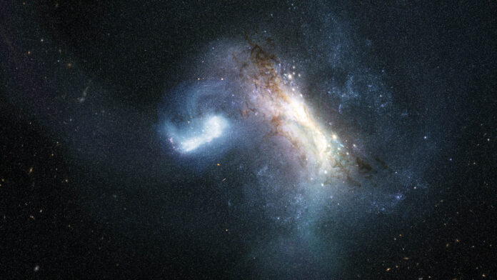 Hubble revela fusão de galáxia anã há 11,8 bilhões de anos que mudou a juventude da Via Láctea Hubble revela fusão de galáxia anã há 11,8 bilhões de anos que mudou a juventude da Via Láctea