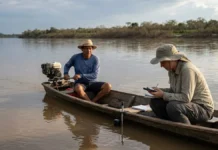 Plano no Amazonas usa sensores e ribeirinhos após 209 botos morrerem na seca extrema de 2023 e 2024 Plano no Amazonas usa sensores e ribeirinhos após 209 botos morrerem na seca extrema de 2023 e 2024