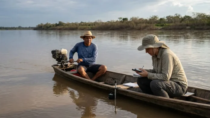 Plano no Amazonas usa sensores e ribeirinhos após 209 botos morrerem na seca extrema de 2023 e 2024