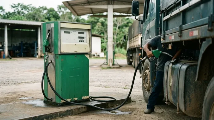 Unesp testa diesel verde feito de óleos e resíduos em 4 etapas para abastecer caminhões sem adaptação Unesp testa diesel verde feito de óleos e resíduos em 4 etapas para abastecer caminhões sem adaptação