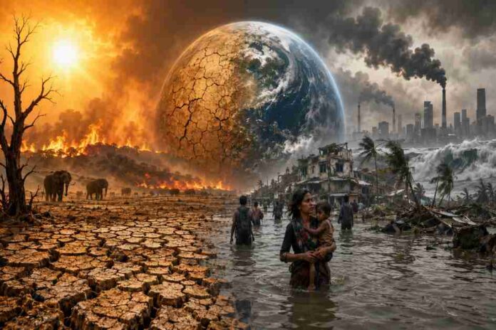 Relatório da ONU projeta 75 bilhões de toneladas de emissões em 2050 e alerta para crise que pode mudar a vida Relatório da ONU projeta 75 bilhões de toneladas de emissões em 2050 e alerta para crise que pode mudar a vida