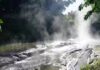 Rio na Amazônia peruana supera 90°C, mata animais e revela floresta sob estresse térmico extremo Rio na Amazônia peruana supera 90°C, mata animais e revela floresta sob estresse térmico extremo