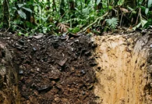 Terra preta criada por povos pré-coloniais permanece fértil após mil anos, enquanto o solo vizinho continua pobre Terra preta criada por povos pré-coloniais permanece fértil após mil anos, enquanto o solo vizinho continua pobre
