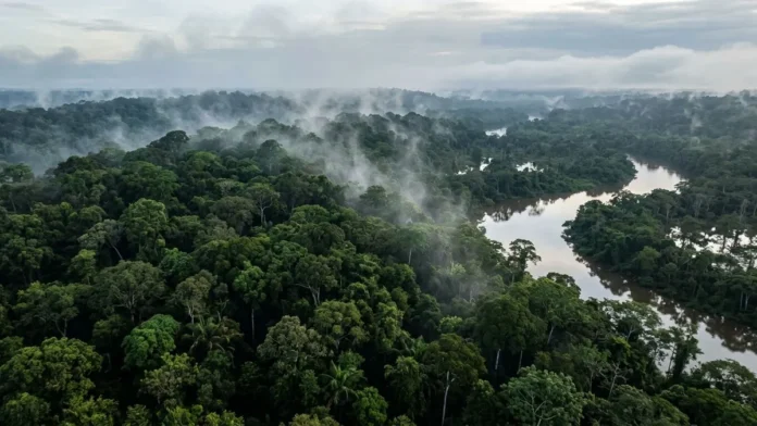 Floresta amazônica bombeia até 20 bilhões de toneladas de água por dia e ajuda a levar chuva ao Centro-Sul Floresta amazônica bombeia até 20 bilhões de toneladas de água por dia e ajuda a levar chuva ao Centro-Sul