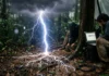 Raios produzem tempestades elétricas chamadas de “thunderquakes”, novo estudo sugere que sinais podem revelar estruturas sob a Terra Raios produzem tempestades elétricas chamadas de “thunderquakes”, novo estudo sugere que sinais podem revelar estruturas sob a Terra