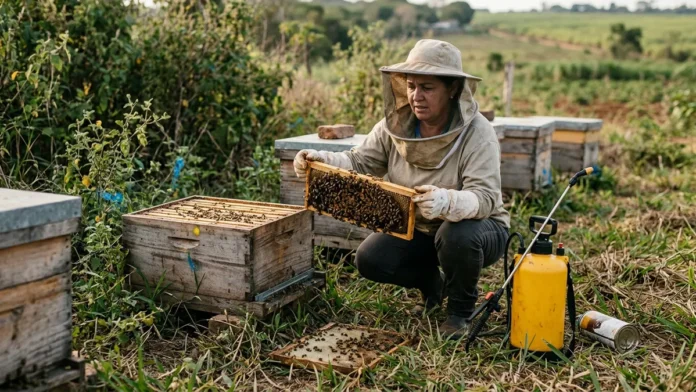 Abelhas expostas a pesticidas podem revelar danos ambientais antes que o impacto chegue à agricultura Abelhas expostas a pesticidas podem revelar danos ambientais antes que o impacto chegue à agricultura
