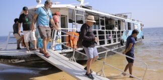 Cultura tapajônica orienta visita do Ministério da Saúde a soluções climáticas criadas no Baixo Tapajós Cultura tapajônica orienta visita do Ministério da Saúde a soluções climáticas criadas no Baixo Tapajós