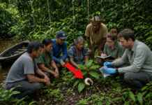 Cientistas de cinco países e especialistas indígenas Kukama, Tikuna e Kambeba passam 25 dias catalogando biodiversidade e cultura de 350 mil hectares no Alto Rio Içá e lançam relatório para proteger o território de garimpo e tráfico de animais